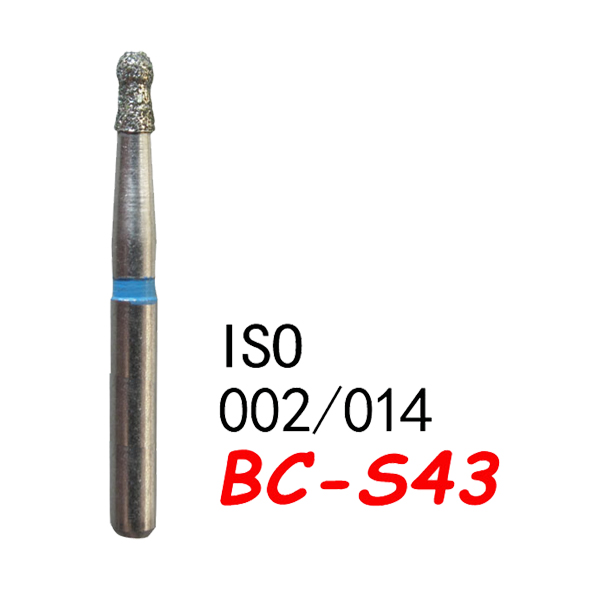 BC-S43 FG Diamond Burs (50pcs)