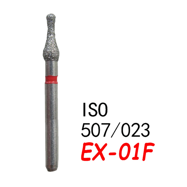 EX-01F FG Diamond Burs(50pcs in a box)