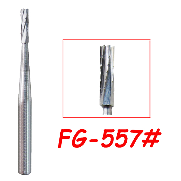 557#  FG Carbide Burs-3pcs in a box